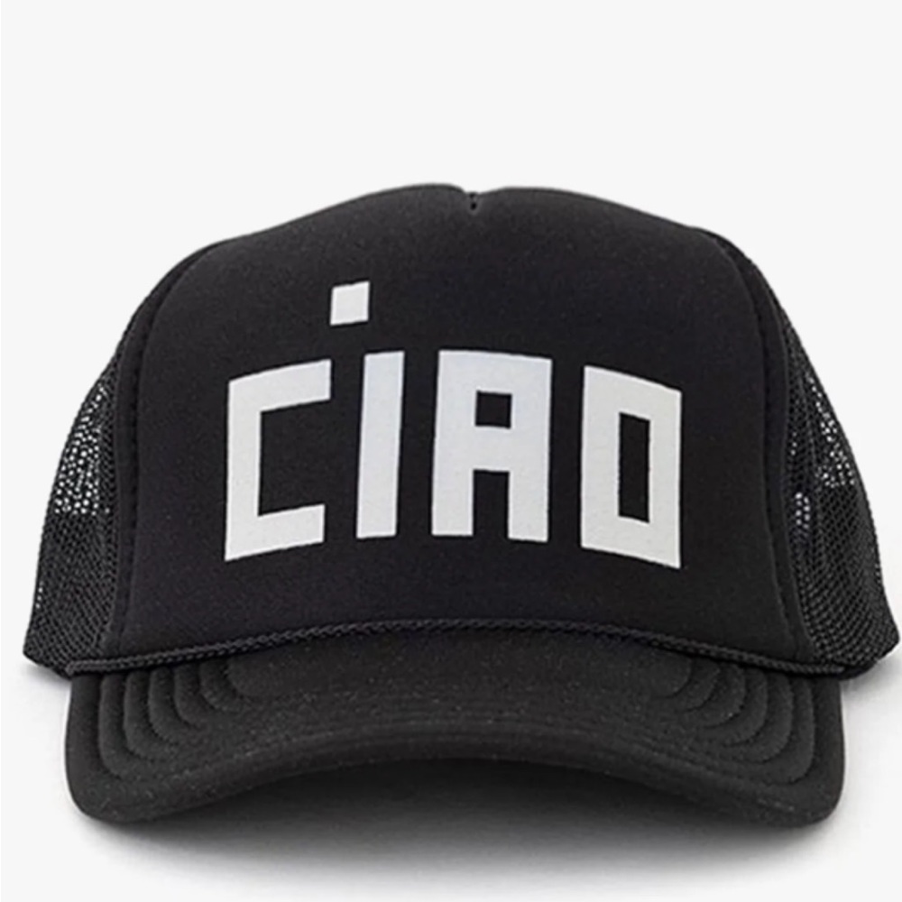 Clare V CIAO trucker hat
